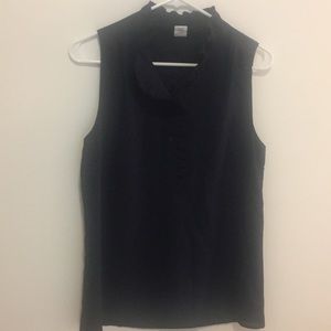 High neck J Crew blouse